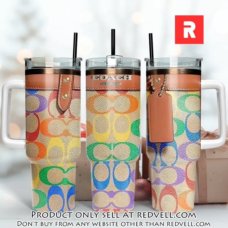 Coach logo 40oz stanley tumbler coach stanley tumbler ktb1074 rv5404359